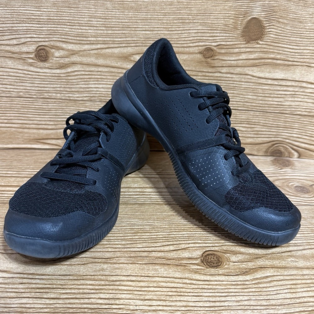 Under Armour Shoes Mens‎ Sz 8 Athletic Sneakers 3000333-002 Black Workout Gym